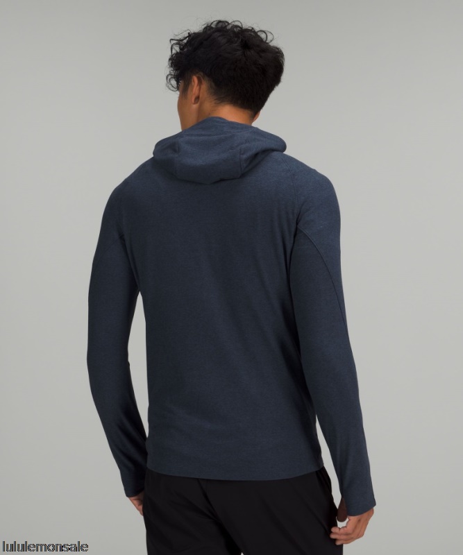 Lululemon Deutschland DELULU663 | Surge Warm Full Zip Heathered True Navy